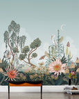 Night Heron Mural (Sage) x Hygge & West