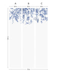 Canopy Mural (Delft Blue) x Hygge & West