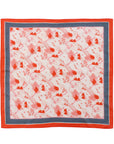 Silk Cotton Scarf | Small | Poppy