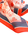 Silk Cotton Scarf | Small | Poppy