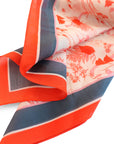 Silk Cotton Scarf | Small | Poppy