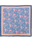 Silk Cotton Scarf | Small | Periwinkle