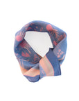 Silk Cotton Scarf | Small | Periwinkle
