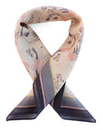 Silk Cotton Scarf | Small | Rose