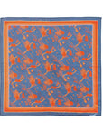 Silk Cotton Scarf | Small | Indigo