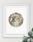 Guereza Garden Art Print