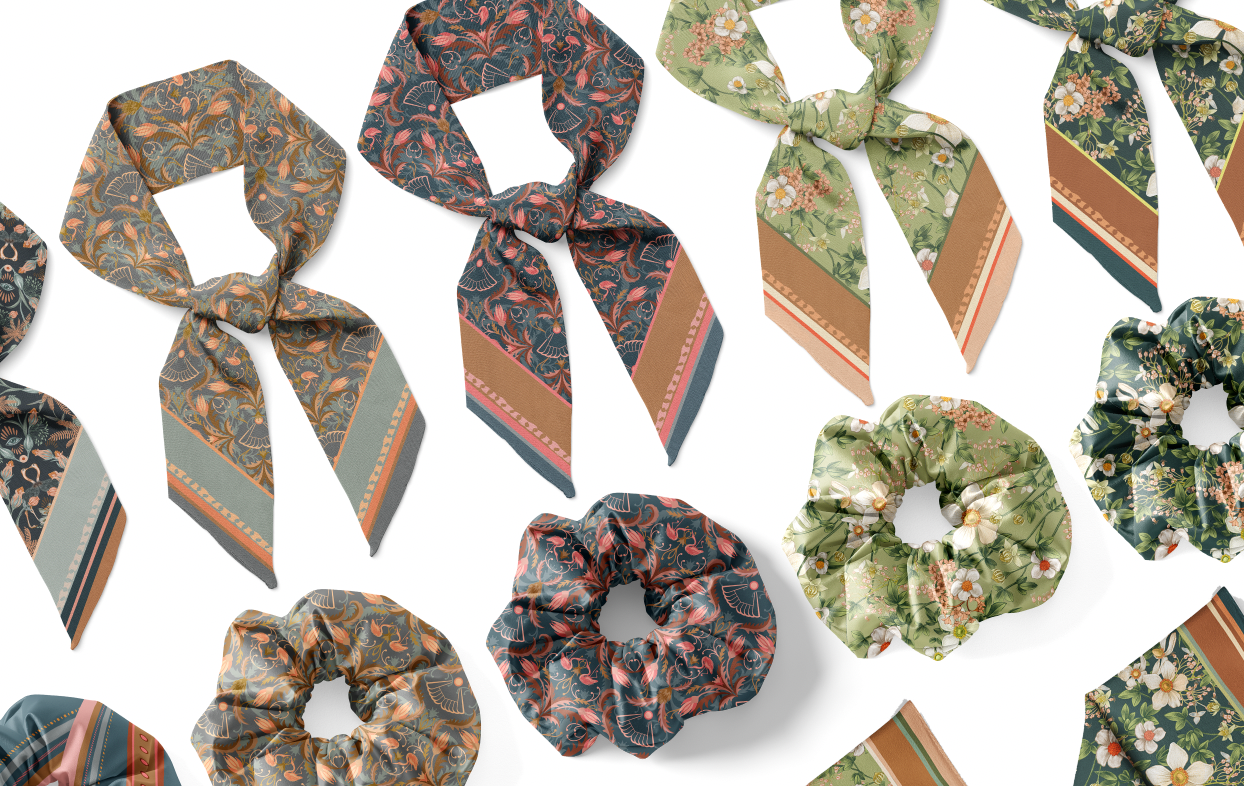 Chic Hair Accessories: How to Style Scrunchies and Twilly Scarves