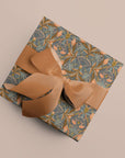 Floral Filigree Gift Wrap : Apricot