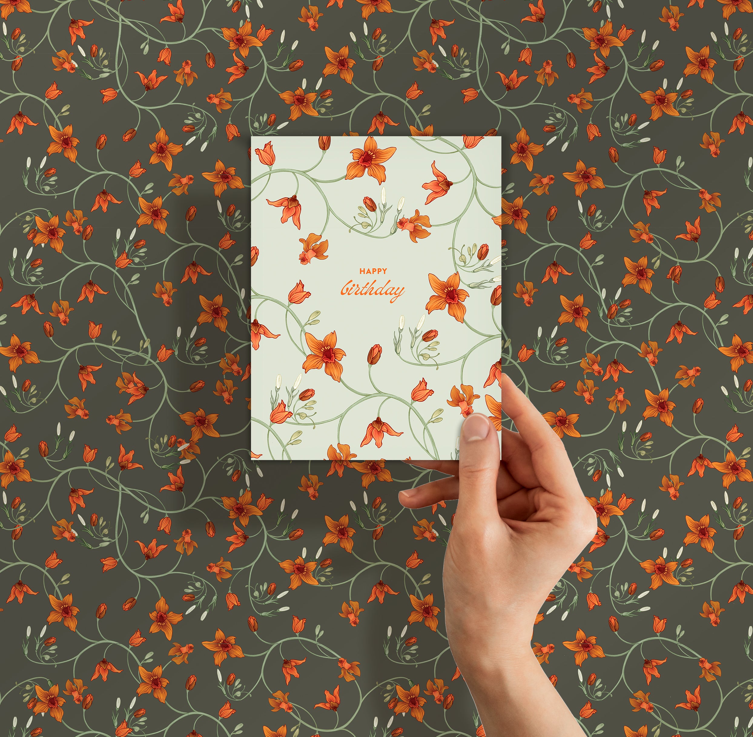 Gift Wrap |  Rambling Blooms in Earth