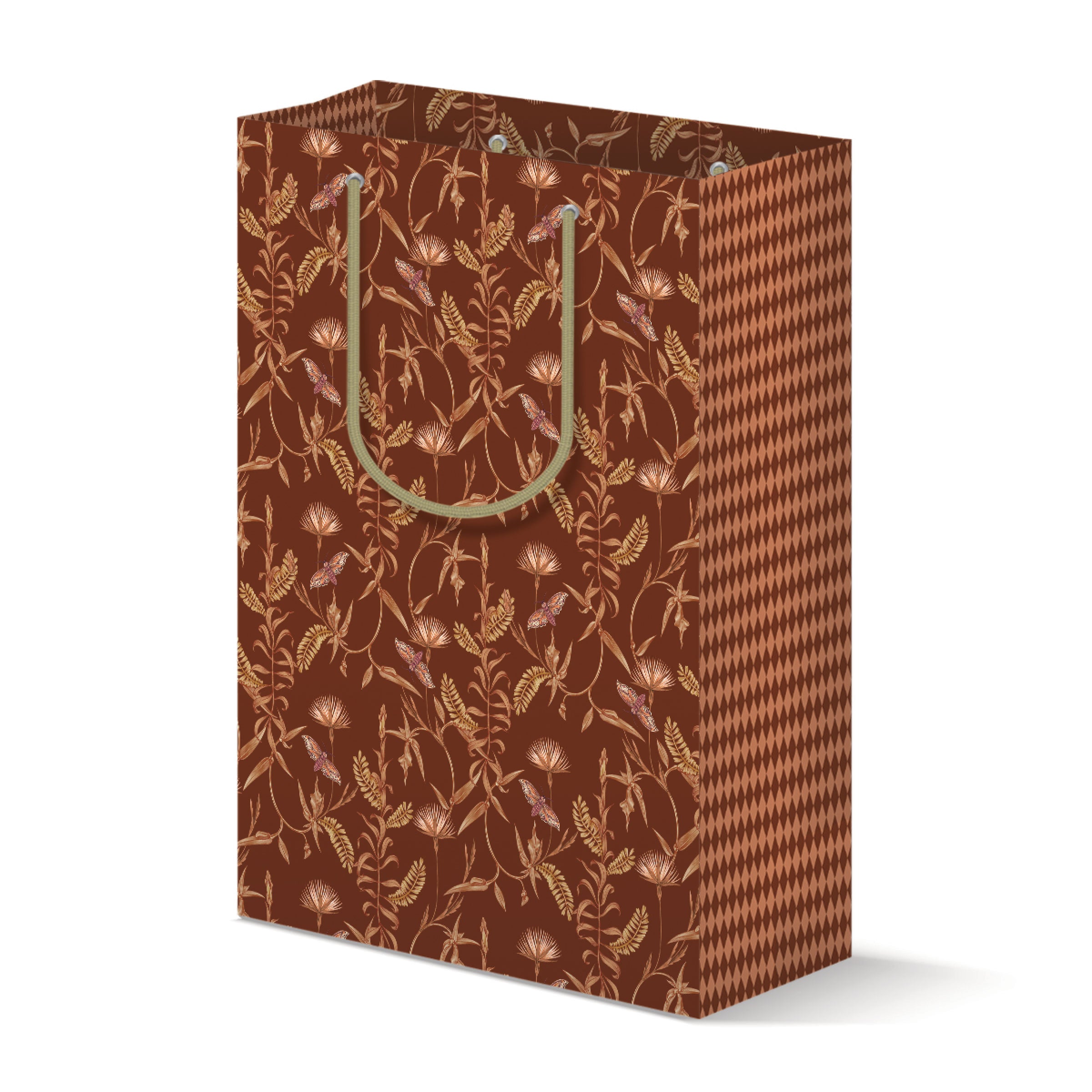 Gift Bag | Lily Tree | Rust