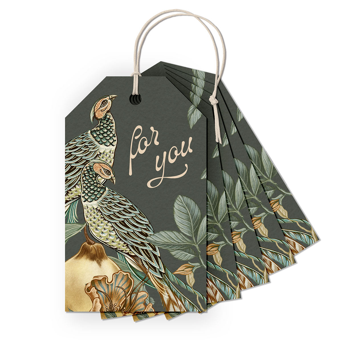 Gift Tag | Winter Orchard | Azure
