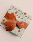 Gift Wrap |  Rambling Blooms in Sea Foam