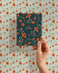 Gift Wrap |  Rambling Blooms in Sea Foam