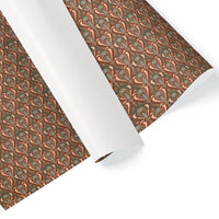 Gift Wrap | Pheasant Filigree | Rust