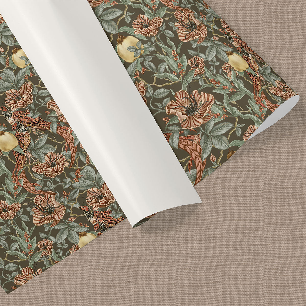Gift Wrap | The Winter Orchard | Rust