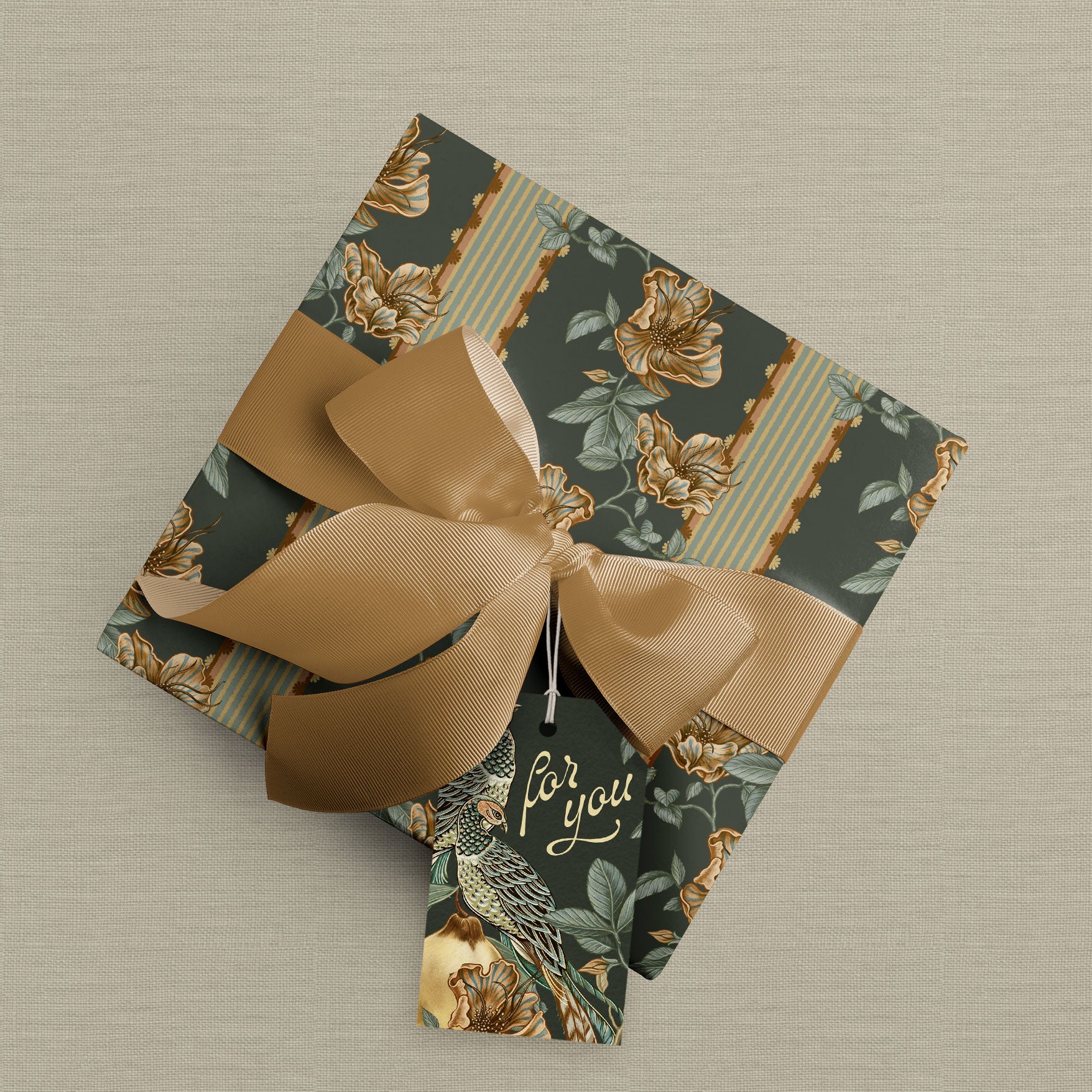 Gift Tag | Winter Orchard | Azure