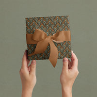 Gift Wrap | Pheasant Filigree | Azure