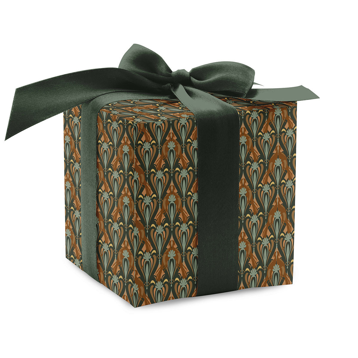 Gift Wrap | Pheasant Filigree | Azure