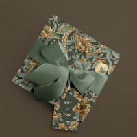 Gift Wrap | The Winter Orchard | Azure