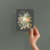 Happy Birthday | Flamingo Nephrite | Greeting Card