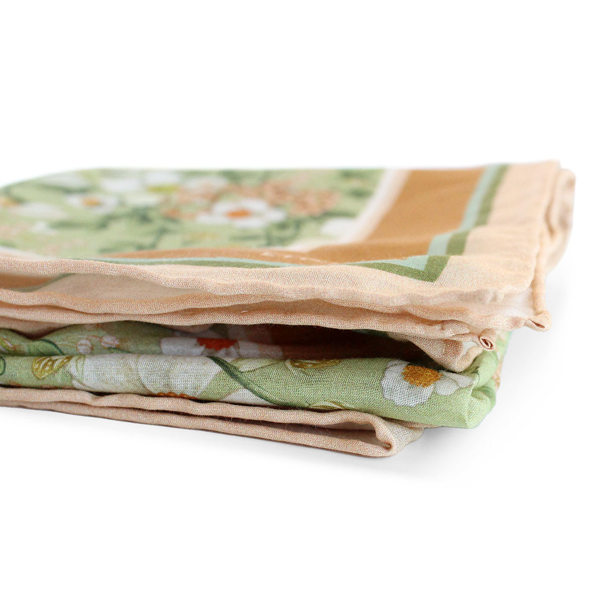Silk Cotton Scarf | Medium | Anemone Ceylon Green