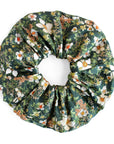 Silk Scrunchie | Lake Blue Anemone