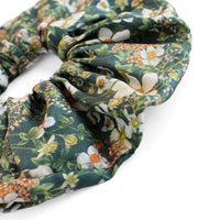 Silk Scrunchie | Lake Blue Anemone