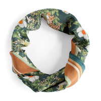 Silk Cotton Scarf | Medium | Anemone Lake Blue