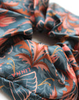 Silk Scrunchie | Blue Rose