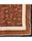 Silk Cotton Scarf | Lily Tree Rust