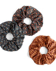 Silk Scrunchie | Moonstone Eye