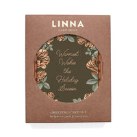 Holiday | Orchard Bordure in Rust | Greeting Card