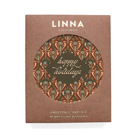 Holiday | Pheasant Filigree in Rust | Greeting Card