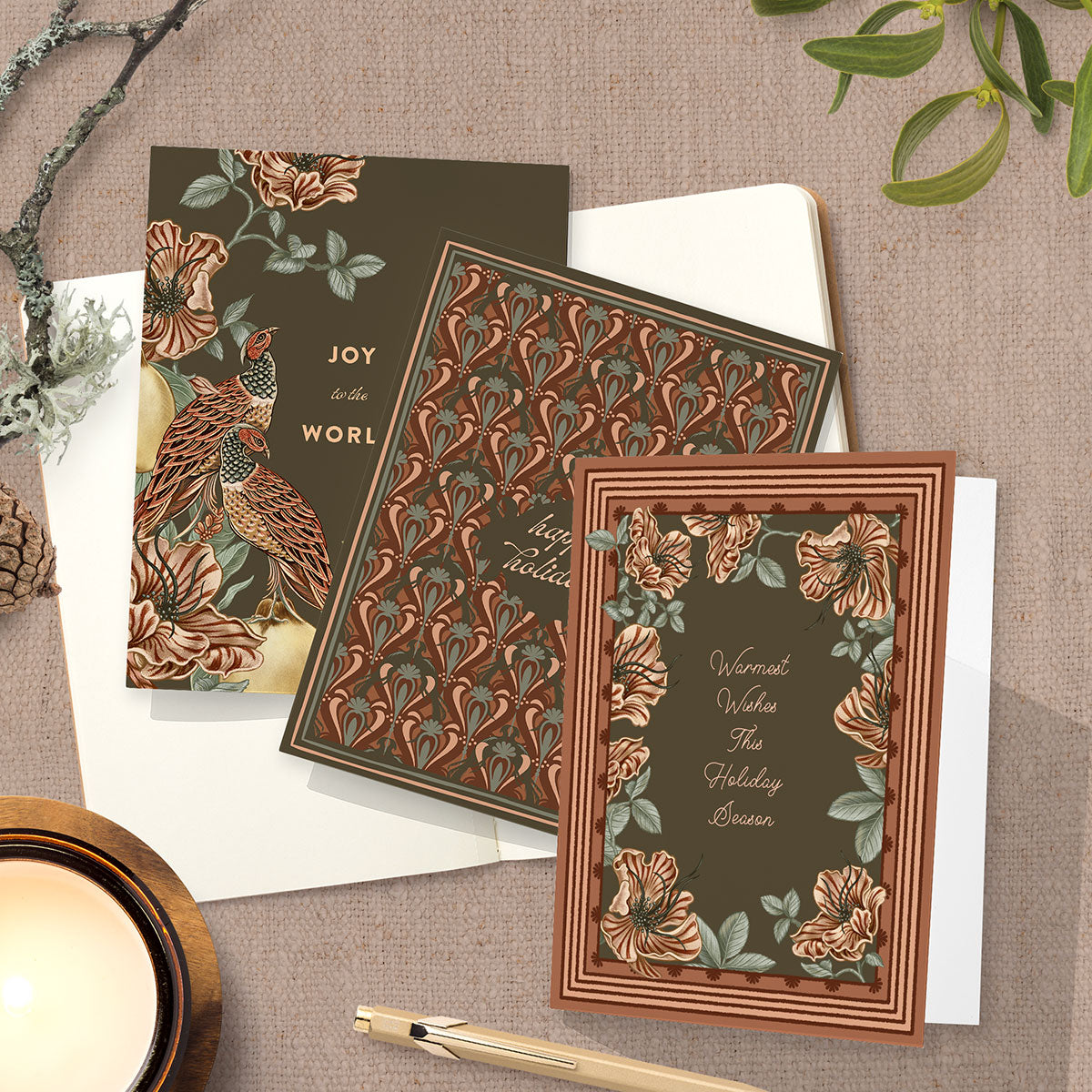 Holiday | Winter Orchard Rust | Greeting Card