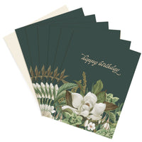 Happy Birthday | Magnolia Bouquet | Greeting Card