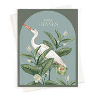 Thank You | Egret | Greeting Card