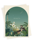 Sentiment | Missing You Dusk Garden | Greeting Card