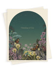 Sentiment | Thinking of You Night Garden | Greeting Card