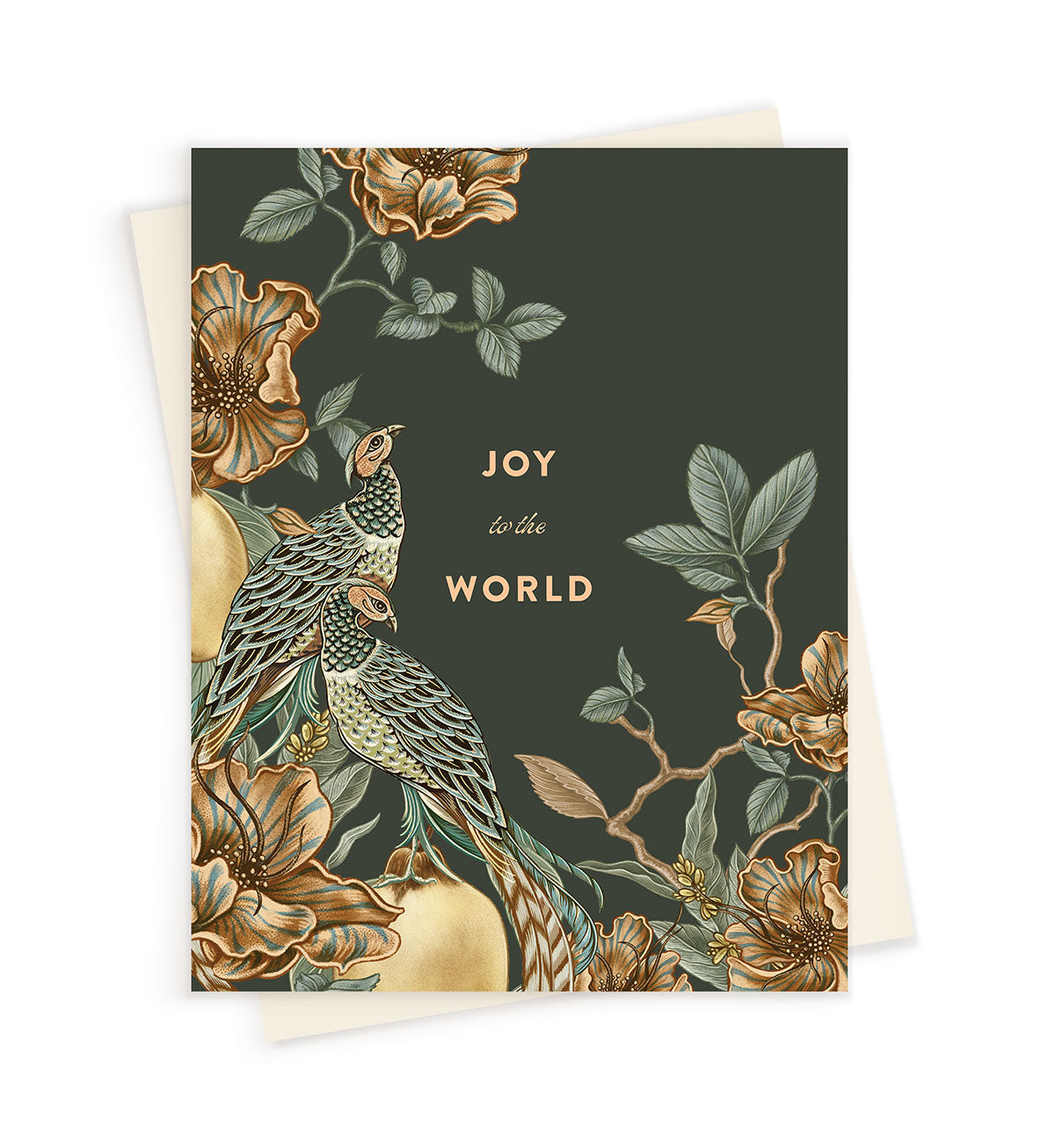 Holiday | The Winter Orchard Azure | Greeting Card