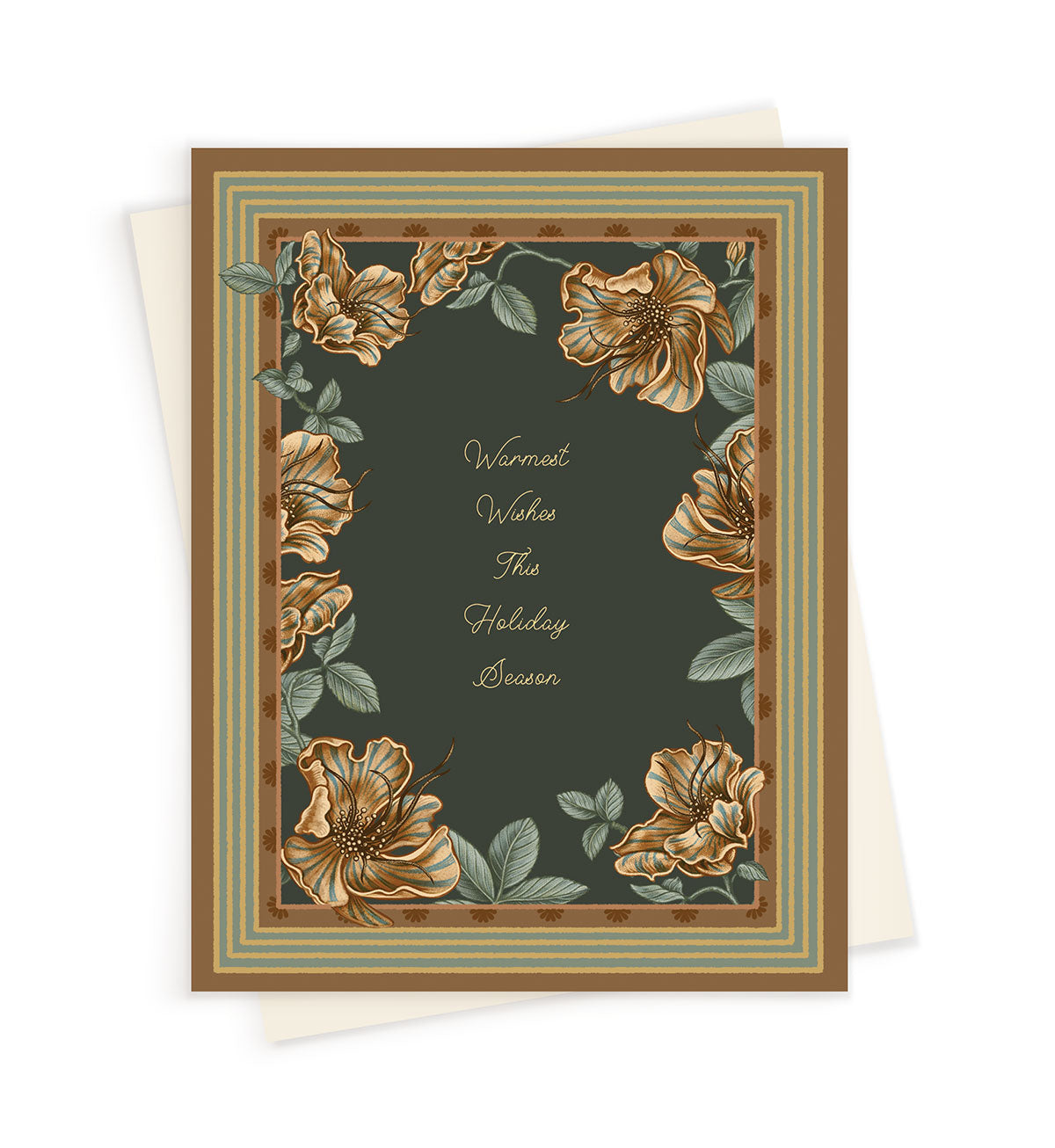 Holiday | Orchard Bordure in Azure | Greeting Card