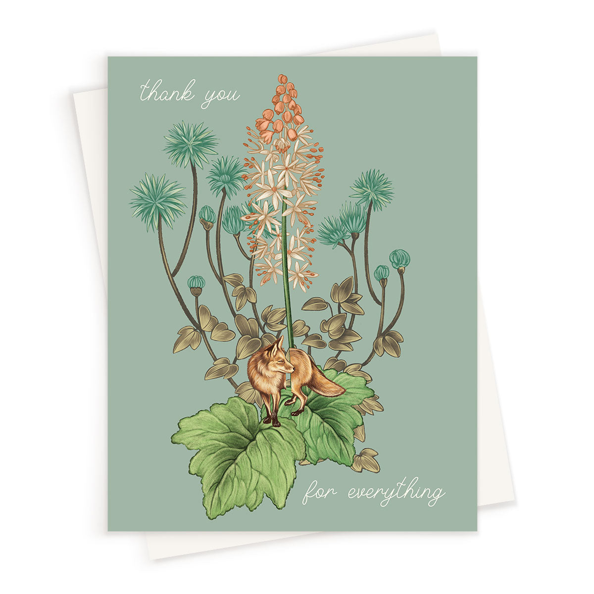 Thank You | Woodland Fox | Greeting Card