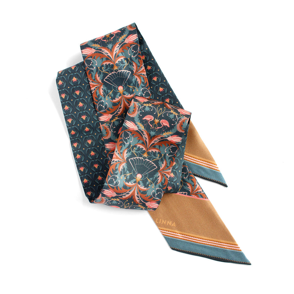 Twilly Scarf | Blue Rose