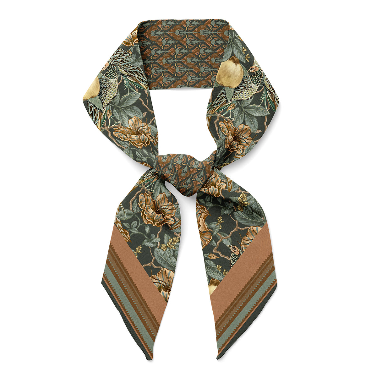Twilly Scarf | Pheasant Azure