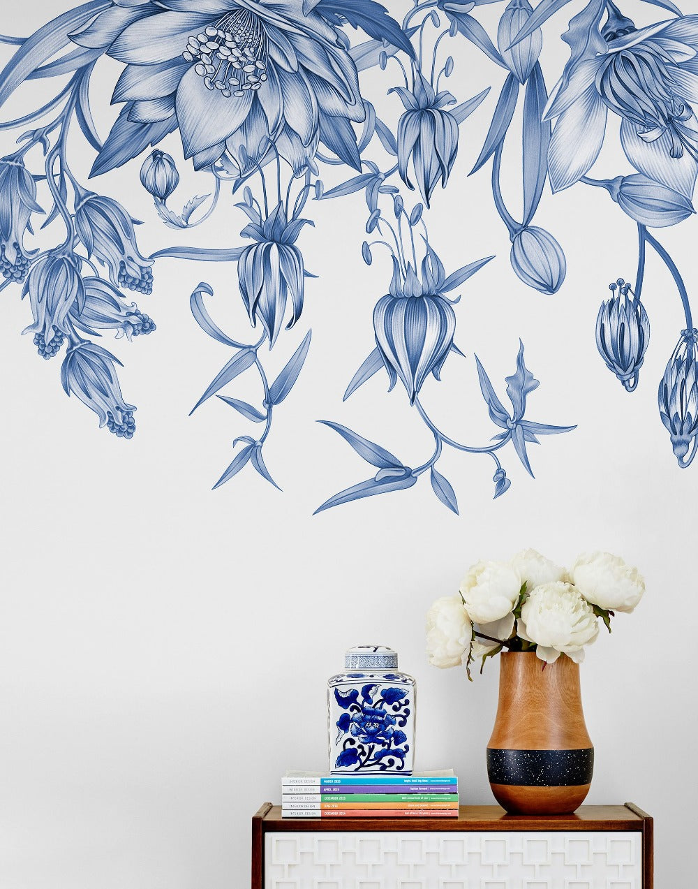 Canopy Mural (Delft Blue) x Hygge &amp; West